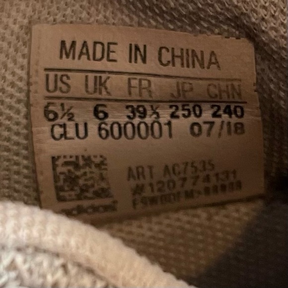 Adidas James Harden Basketball Shoes Gray Black White Mens Size 6.5 - Picture 2 of 16